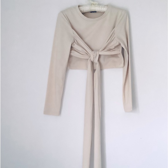 SHEIN Cream balletcore Top - Picture 2 of 4